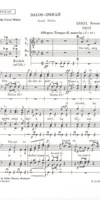 Erkel: Dalos induló