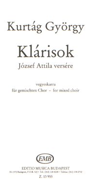 Kurtág: Beads