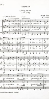 Erkel: Hungarian National Anthem