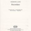 Bárdos, Lajos: Recordare