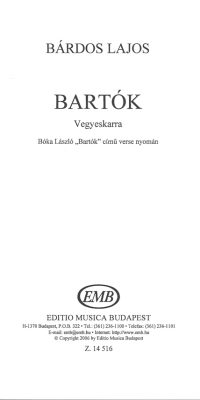 Bárdos: Bartók