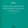 Serei: Three chinese quatrains to poems by Li Tai-Po, in the Hungarian translation by Géza Képes