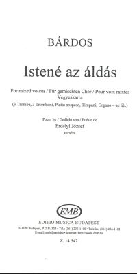 Bárdos: Istené az áldás - for mixed voices