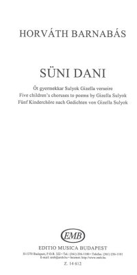 Horváth: SÜNI DANI