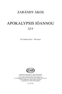 Zaránd: Apokalypsis Ióannou (22/5)