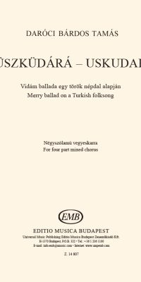 Tamás: Üszküdárá - Uskudar