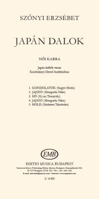 Szőnyi: Japán dalok