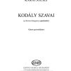 Karai: Kodály szavai (a Bicinia Hungarica ajánlásából)