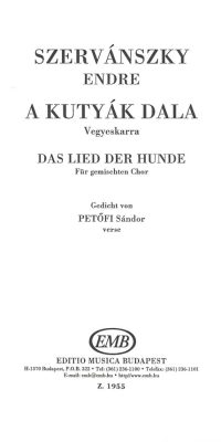 Szervánszky: Das Lied der Hunde
