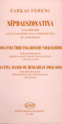 Farkas: Sonatina Based on Hungarian Folksongs