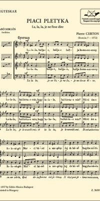Certon: Piaci pletyka