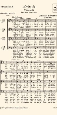 Brahms: Waldesnacht
