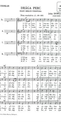 Dowland: Drága perc
