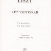 Liszt: Two Choruses for mixed voices