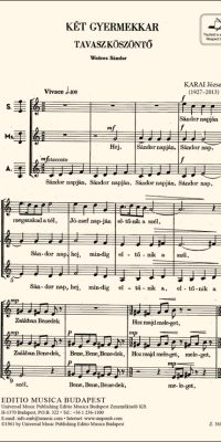 Karai: Two Children's Songs