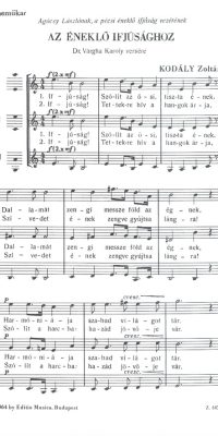 Kodály: To the Singing Youth