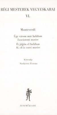 Old Masters' Mixed Choruses 6