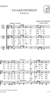 Schumann: Tavaszi üdvözlet