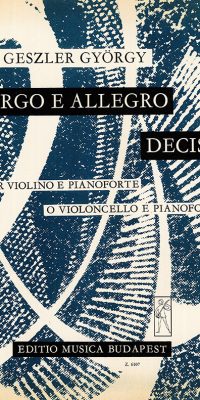 Geszler: Largo e Allegro deciso