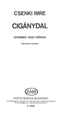 Csenki: Cigánydal