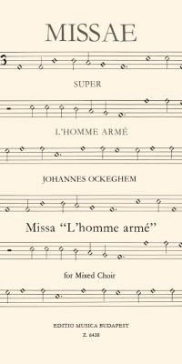 Ockeghem: Missa L'homme armé