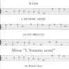 Obrecht: Missa L'homme armé