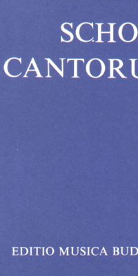 SCHOLA CANTORUM(Zwei- und dreistimmige Motetten)