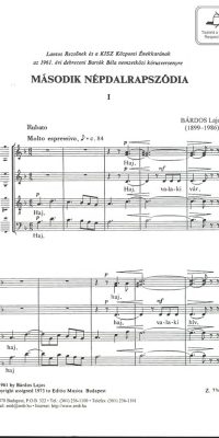 Second Folksong Rhapsody