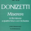 Gaetano Donizetti: Miserere in re minore MC 6/1(a quattro voci con orchestra (piano))