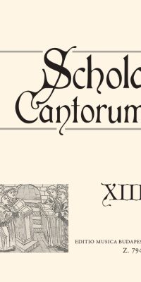 Schola cantorum XIII Zwei- und dreistimmige Motet(Zwei- und dreistimmige Motetten)