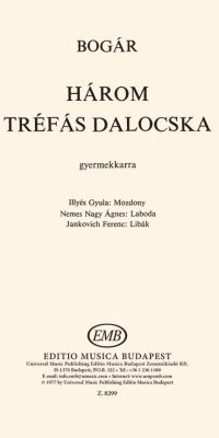 Három tréfás dalocska