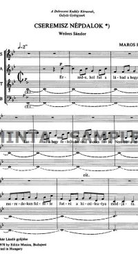 Tcheremiss Folksongs