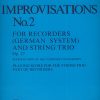 Attila Bozay: Improvisations Nr. 2(für Blockflöten und Streichtrio)