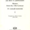 Motets from the 13th century, Vol. 1