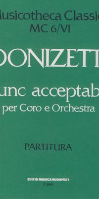 Gaetano Donizetti: Tunc Acceptabis Mc 6-6