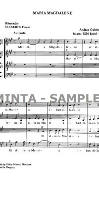 Old Masters' Mixed Choruses V33