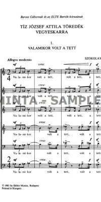 Ten Attila József Fragments