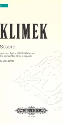 Jens Klimek: Sospiro from Madrigalismen