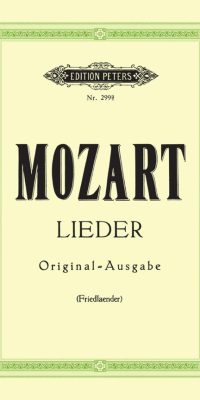 Wolfgang Amadeus Mozart: Lieder (Sopraan, Piano)