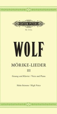 Hugo Wolf: Morike Lieder 3  Hoog
