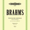 Brahms: Weltliche acappella Gesänge Deutsche Volkslieder Nr. 114 (Vocal Score)