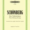 Arnold Schonberg: 3 Volksliedsatze