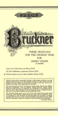 Anton Bruckner: Graduals No.3: Christus factus est