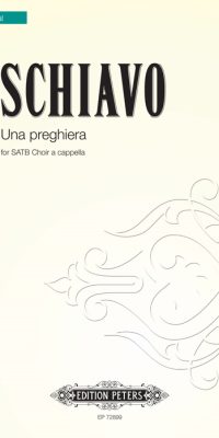 Leonardo Schiavo: Una preghiera (SATB)