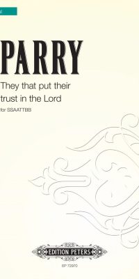 Ben Parry: They that put their trust in the Lord