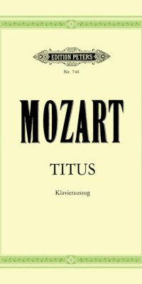 Mozart: La Clemenza di Tito (Vocal Score)