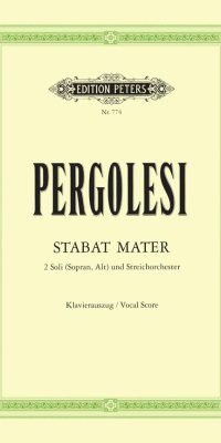 Pergolesi: Stabat Mater (Peters)