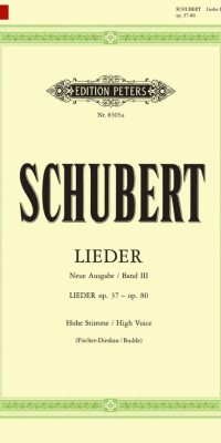 Franz Schubert: Songs Volume 3: 46 Songs (High Voice)