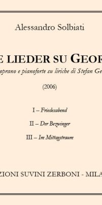 Tre Lieder Su George