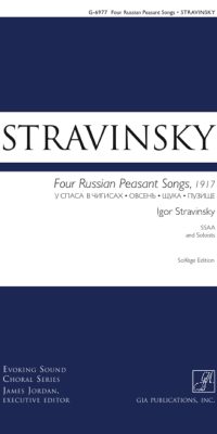 Igor Stravinsky: Four Russian Peasant Songs